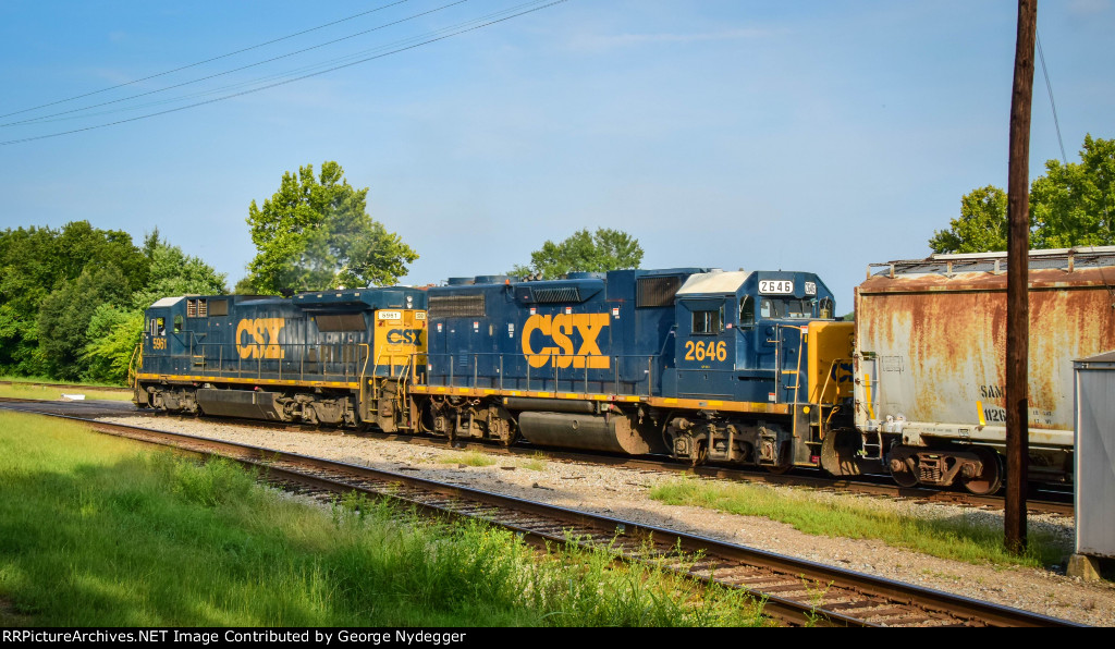 CSX 2646 & 5961